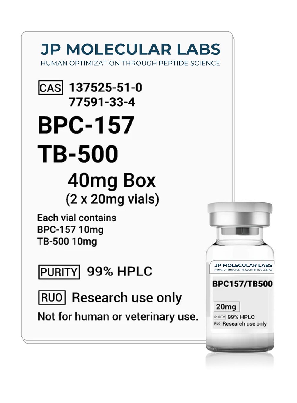 Combo Vial: BPC-157/TB-500 (20mg vials)